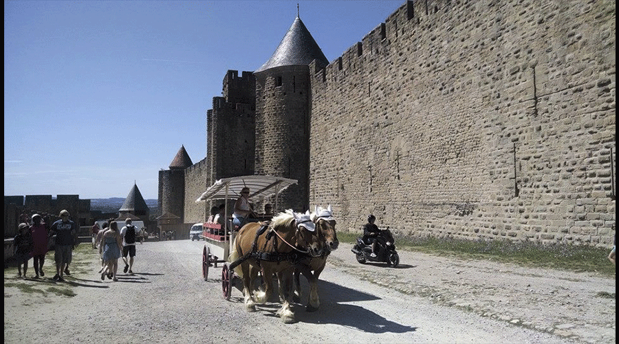 Una ciudad medieval imprescindible ... la fortaleza de Carcasona